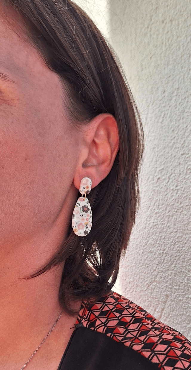 Boucles d'oreilles Flora