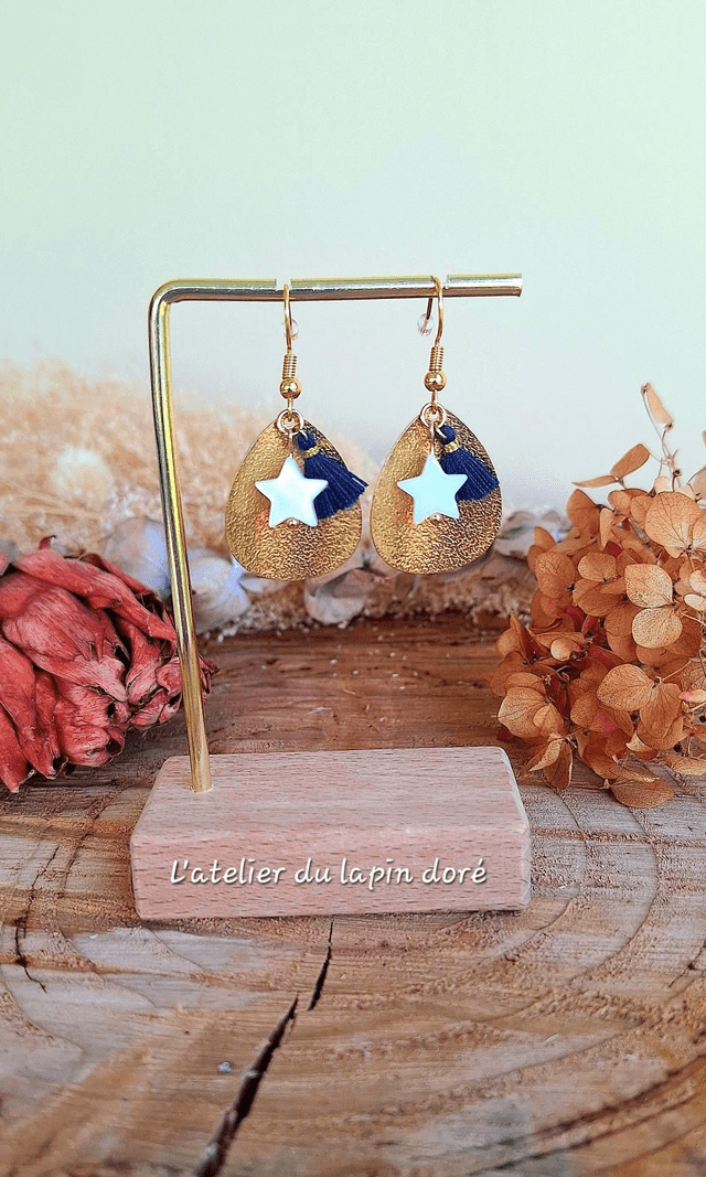 Boucles d'oreilles Stella