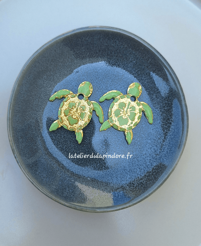 Pampilles Tortue (vendues sans créoles)