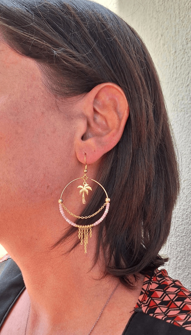 Boucles d'oreilles créole Miami