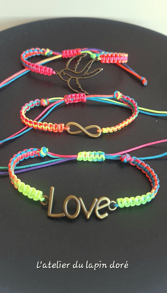Bracelet Tressage Macramé