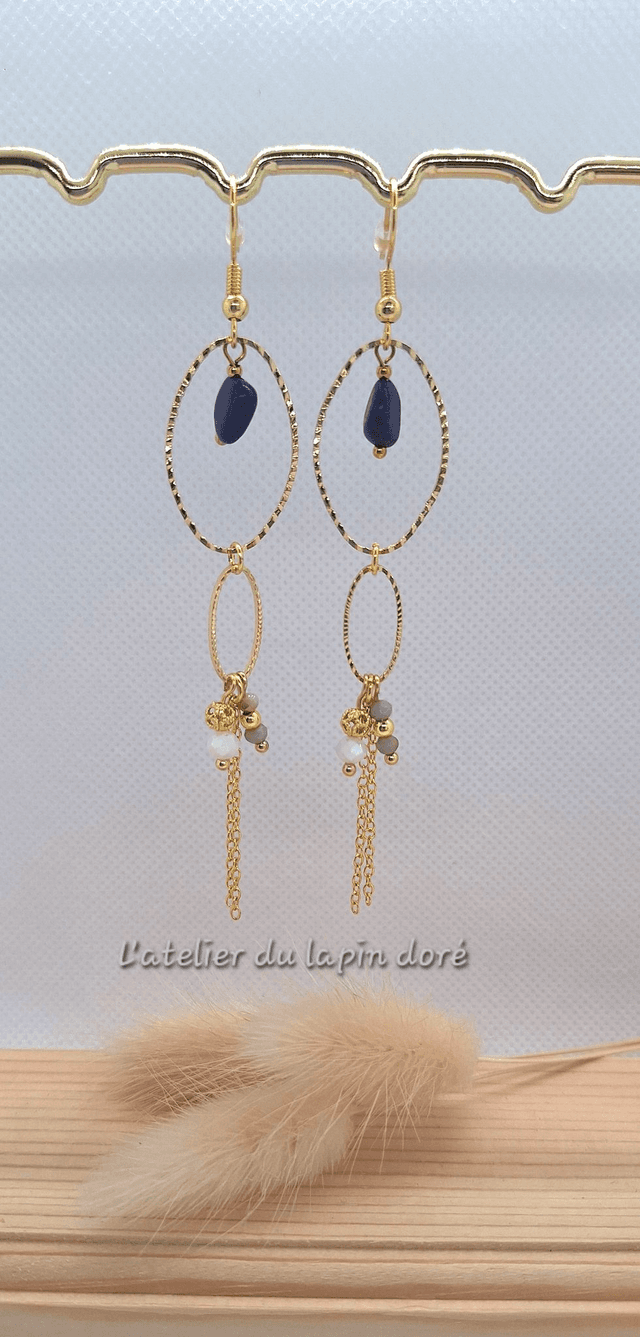 Boucles d&#039;oreilles Azul